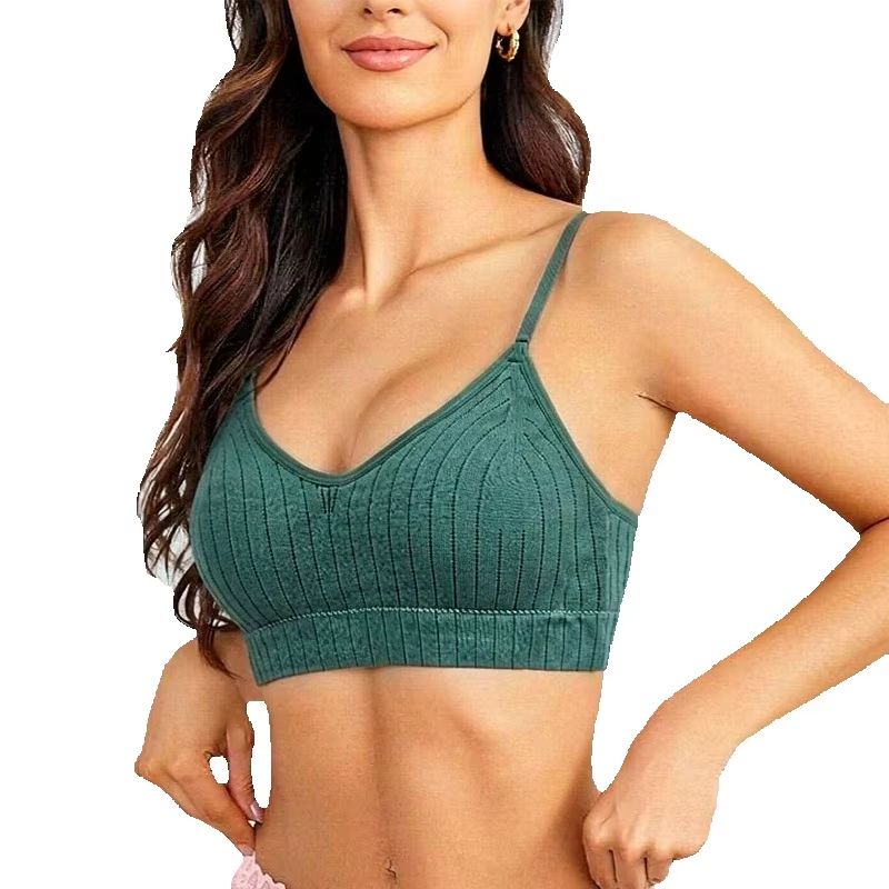 Kadınlar İçin Nervürlü Örgü Ba - Bralette Wireless Soft incelemesi ve fiyatı