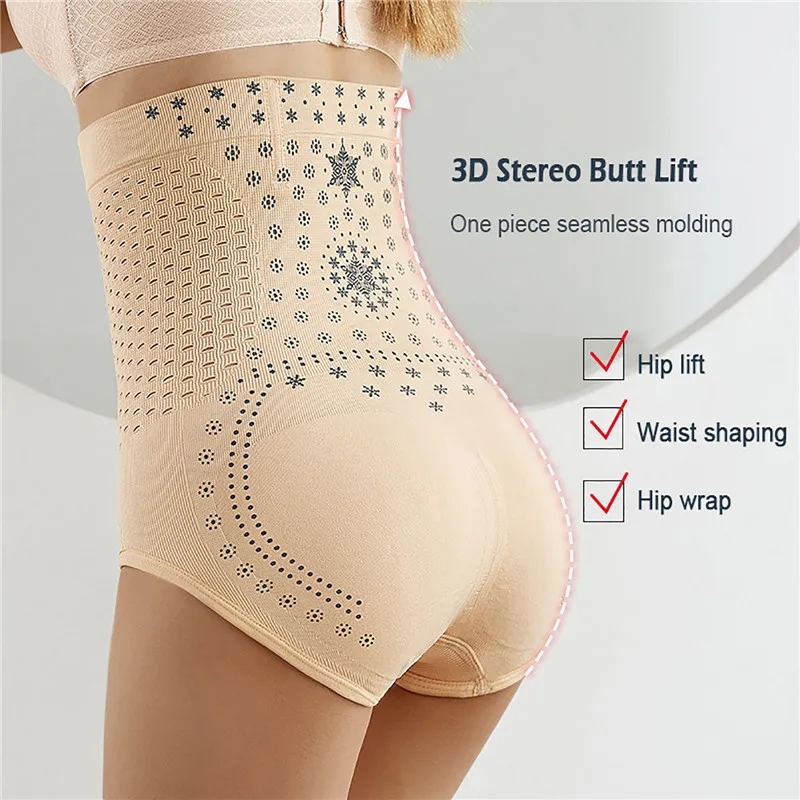 3 adet Kadın Yüksek Bel Kompre - Seamless Underwear Women incelemesi ve fiyatı