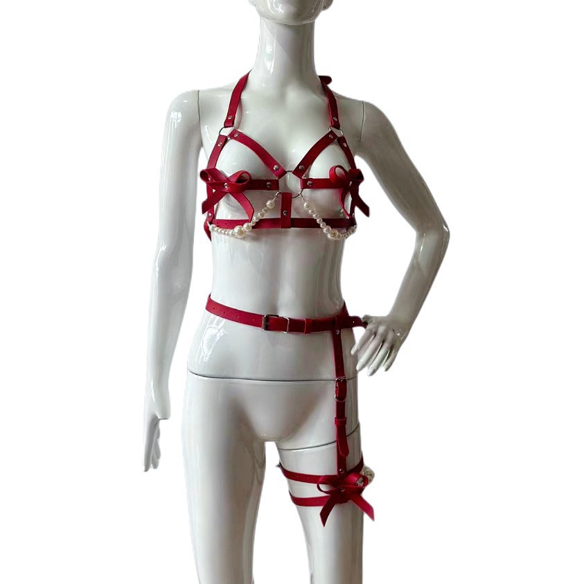 Seksi Deri Koşum Kadın Set Vüc - Garter Belt Set incelemesi ve fiyatı