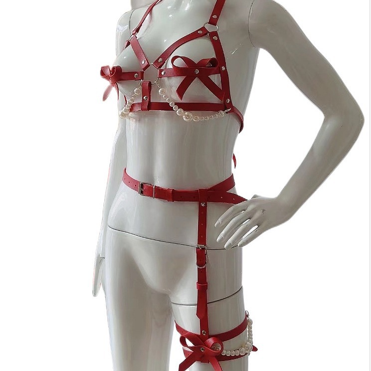 Seksi Deri Koşum Kadın Set Vüc - Garter Belt Set incelemesi ve fiyatı